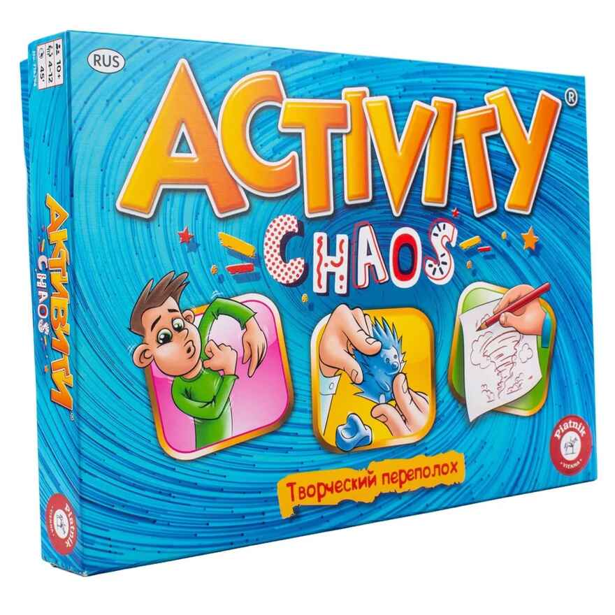 Настольная игра Activity Chaos, арт. 716294, производитель Piatnik (Пятник), ISBN 900-1-89071-629-4, № 1