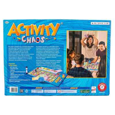Настольная игра Activity Chaos, арт. 716294, производитель Piatnik (Пятник), ISBN 900-1-89071-629-4№ 2