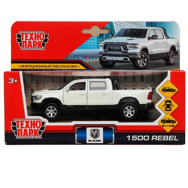 Dodge RAM 1500 REBEL белый 13 см., арт. RAM1500-13-WH, производитель Симбат, ISBN 468-0-10798-146-2, № 1