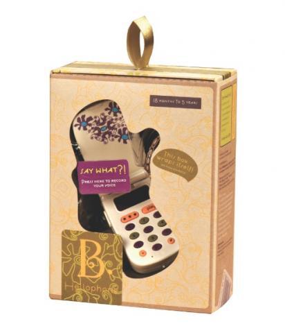 B DOT Игрушечный мобильный телефон &quot;Hellophone&quot;, производитель Battat, ISBN 06-2-24324-700-0, № 1