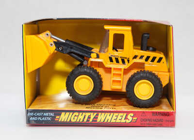 Строительная техника Погрузчик 12 см., производитель Mighty Wheels, ISBN 004-4-27878-088-2№ 1