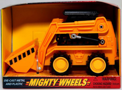 Строительная техника Минипогрузчик Бобкэт 12см., производитель Mighty Wheels, ISBN 4-4-27878-228-2, № 1