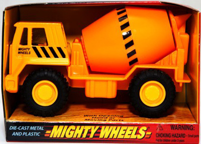Строительная техника Бетономешалка 12см., производитель Mighty Wheels, ISBN 004-4-27878-258-9, № 1