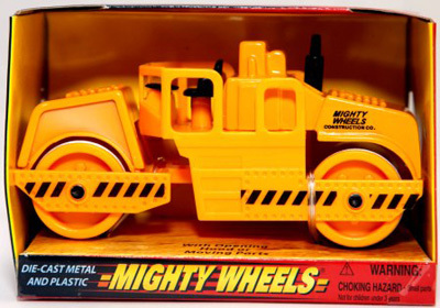 Строительная техника Каток 12 см., производитель Mighty Wheels, ISBN 004-4-27877-848-3, № 1