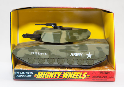 Военная техника Танк М-1 12см., производитель Mighty Wheels, ISBN 004-4-27878-148-3, № 1