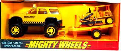Строительная техника Внедорожник + Бульдозер 18см., производитель Mighty Wheels, ISBN 4-4-27879-148-2№ 1