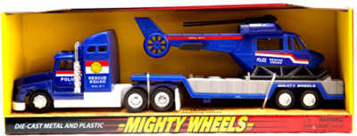 Перевозчик + Вертолет 28см., производитель Mighty Wheels, ISBN 004-4-27878-518-4№ 1