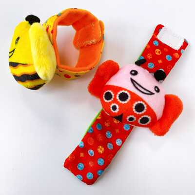 Погремушка Uviton мягкая на ручку Funny faces букашки набор 2 шт Арт 0603, производитель Uviton, ISBN 465-7-78025-102-1№ 3