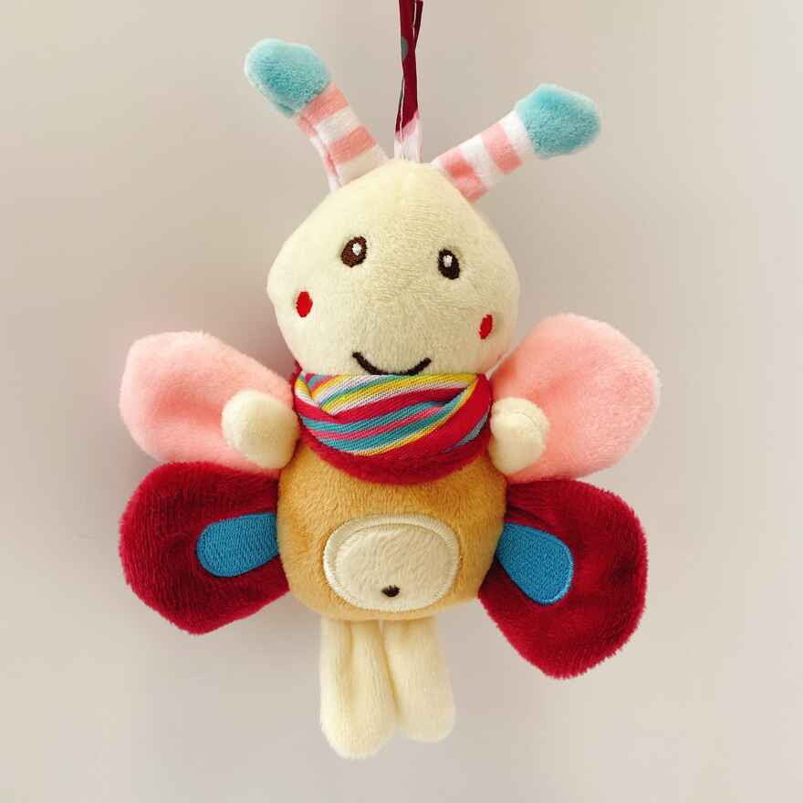 Игрушка-подвеска Uviton со звоночком Бабочка Арт 0604/01, производитель Uviton, ISBN 465-7-78025-103-8, № 7