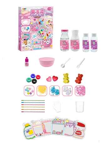 Набор для создания слаймов Десерты, 30 предметов, арт. MM16752, производитель Mihi Mihi, ISBN 693-2-80016-752-9№ 2