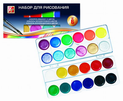 ЛУЧ Набор для рисования 6, арт. 17С 1153-08, производитель Луч, ISBN 460-1-18500-257-3, № 1