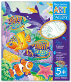 Набор контурных раскрасок  В морских глубинах. 3 основы. АРТ Галерея, производитель Айрис-пресс , ISBN 978-5-81126-675-3, № 1