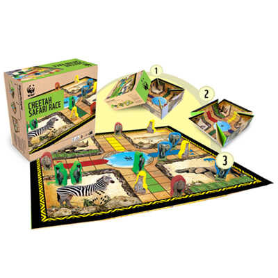  Игра &quot;Сафари Гонки&quot; (WWF981), производитель WWF, ISBN 489-7-01275-731-4№ 1