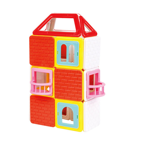 Магнитный конструктор Magformers Build Up Set, арт. 705003, производитель Magformers (Магформерс), ISBN 880-9-13436-946-3, № 4