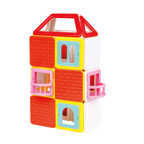 Магнитный конструктор Magformers Build Up Set, арт. 705003, производитель Magformers (Магформерс), ISBN 880-9-13436-946-3, № 4
