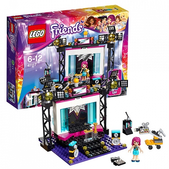 LEGO Friends 41117 Поп-звезда: телестудия, производитель LEGO (ЛЕГО), ISBN 570-2-01559-185-0, № 2