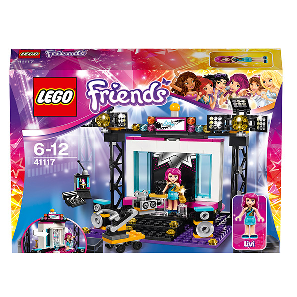 LEGO Friends 41117 Поп-звезда: телестудия, производитель LEGO (ЛЕГО), ISBN 570-2-01559-185-0, № 1