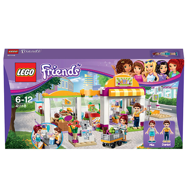 LEGO Friends 41118 Супермаркет, производитель LEGO (ЛЕГО), ISBN 570-2-01559-208-6, № 1