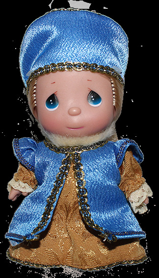 Кукла Precious Moments Снегурочка (Россия), 14 см, арт. 8391, производитель The Doll Maker, ISBN 73-2-53308-391-4, № 1