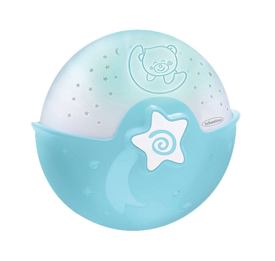 Ночник-проектор (голубой), арт. 4627, производитель Infantino (Инфантино), ISBN 302-1-10504-627-1, № 3