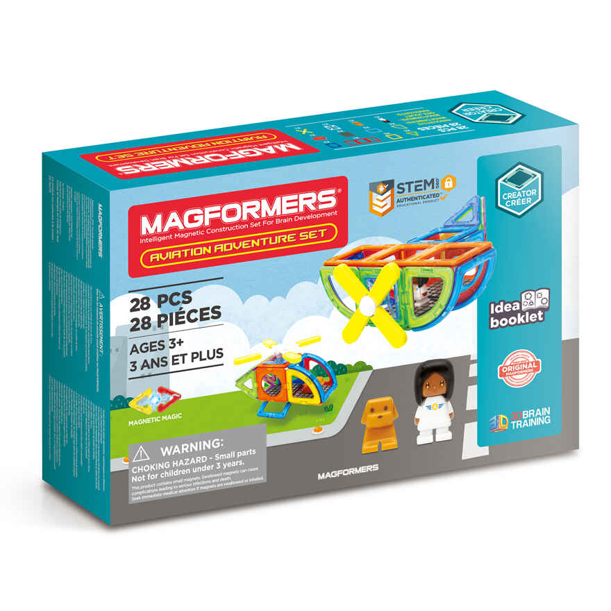 Магформерс Aviation Adventure Set, арт. 703015, производитель Magformers (Магформерс), ISBN 73-0-65803-015-8, № 1