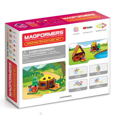 Магформерс Camping Adventure Set, арт. 705016, производитель Magformers (Магформерс), ISBN 73-0-65805-016-3№ 5