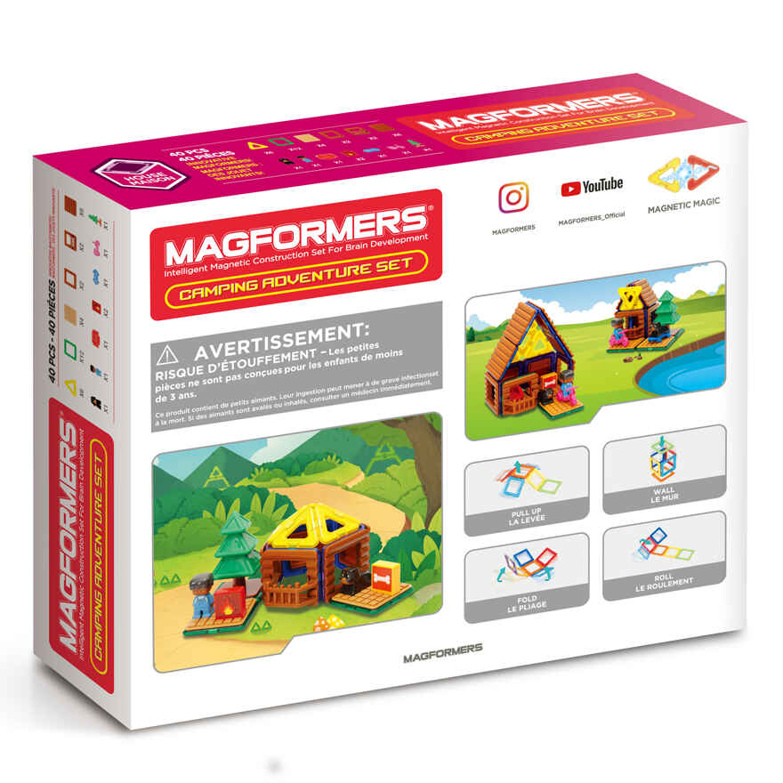 Магформерс Camping Adventure Set, арт. 705016, производитель Magformers (Магформерс), ISBN 73-0-65805-016-3, № 5
