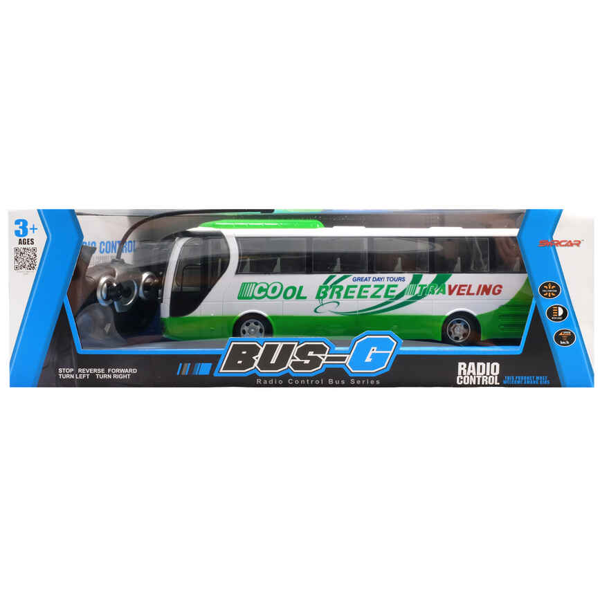 Автобус ру (акк+USB) зелёный, арт. 666-699A Green, производитель Альянс, ISBN 693-7-53511-510-4, № 2