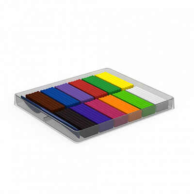 Классический пластилин ArtBerry с Алоэ Вера 12 цветов со стеком, 216г, арт. 41763, производитель ErichKrause® (Эрих Краузе), ISBN 464-0-02093-122-7№ 2