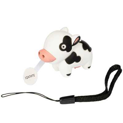 Фигурка КОРОВА со светом и звуком, Ребятам о Зверятах , арт. ВВ4739, производитель Bondibon (Бондибон), ISBN 489-5-13604-731-1№ 2