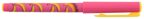 Ручка масляная BANANA MANIA, Double Soft, круглый прорезиненный корпус, резиновый грип, синяя, арт. LXOPDS-BM1, производитель ФАРМ, ISBN 460-2-72314-567-7, № 1