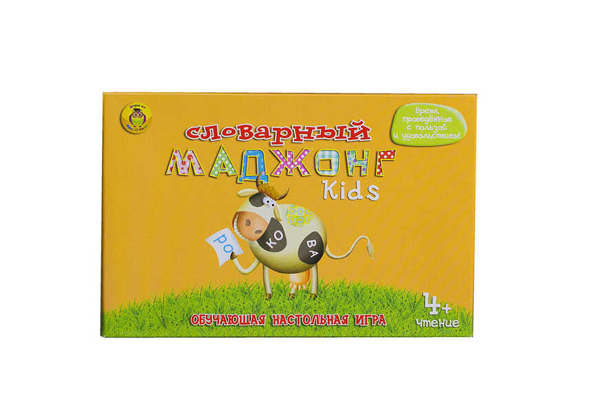 Игра Словарный Маджонг Кидс, арт. 4631136155317, производитель Мудрая сова, ISBN 463-1-13615-531-7, № 1