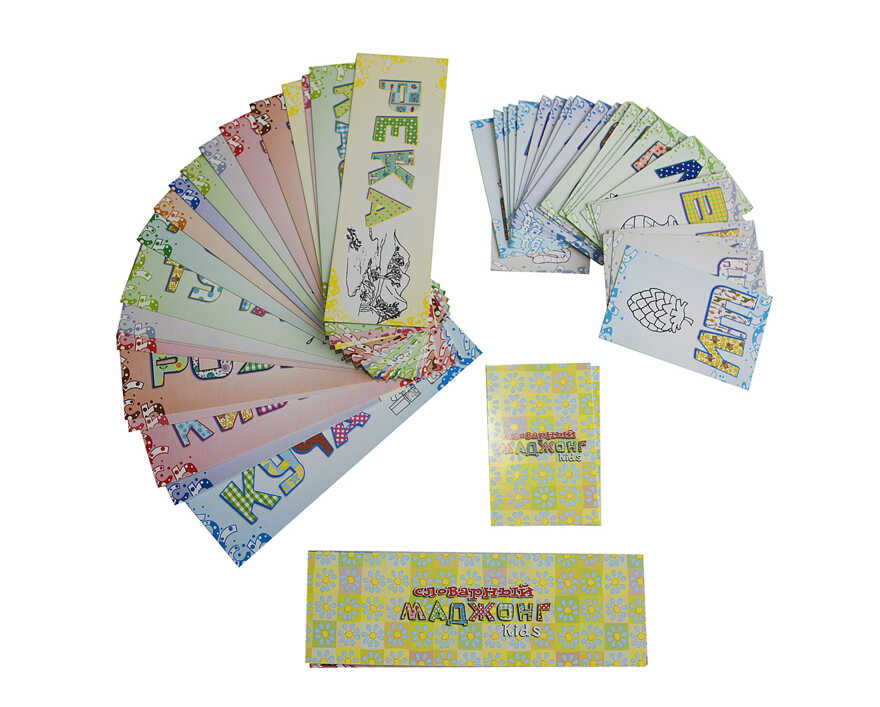 Игра Словарный Маджонг Кидс, арт. 4631136155317, производитель Мудрая сова, ISBN 463-1-13615-531-7, № 3
