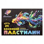 Пластилин мягкий (воск) Фантазия 24 цвета, арт. 25С1525-08, производитель Луч, ISBN 460-1-18501-156-8, № 1