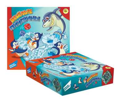 Игра детская настольная Пингвины, арт. 707-36, производитель Dream Makers (Дрим Мейкерс), ISBN 481-2-50114-181-8№ 1