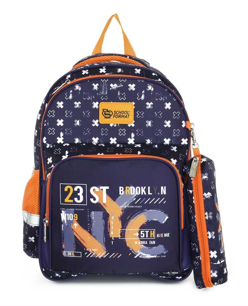 Рюкзак мягкий Schoolformat Graffiti, модель SOFT 2+, мягкий каркас, двухсекционный, 17 л, для мальчиков, арт. РЮКМ2П-ГРА, производитель ФАРМ, ISBN 460-2-72314-887-6, № 1