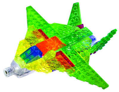 Laser Pegs Гонка 6 в 1. Самолет, арт. ZD140B, производитель Laser Pegs (Лазер Пегс), ISBN 81-0-69002-067-3№ 6