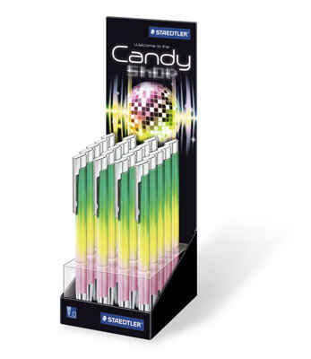 Staedtler шариковая ручка Elance 421 Candy, M 1мм, цвет синий, арт. 421GR2CA20, производитель Staedtler (Стайтлер), ISBN 400-7-81742-042-3№ 1
