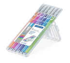 Шариковая ручка Triplus Ball, толщ. ХВ, набор 6цв., , п/уп, STAEDTLER, производитель Staedtler (Стайтлер), ISBN 400-7-81743-500-7, № 1