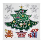 Набор наклеек Decor Нарядная елка 18х23 см, арт. 50886, производитель ErichKrause® (Эрих Краузе), ISBN 404-1-48550-886-1, № 2