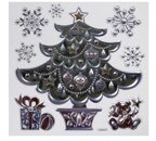 Набор наклеек Decor Нарядная елка 18х23 см, арт. 50886, производитель ErichKrause® (Эрих Краузе), ISBN 404-1-48550-886-1, № 3