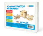Конструктор из фанеры Детская мини, производитель IQ FORMAT (АйКью Формат), ISBN 462-7-13065-827-5, № 1