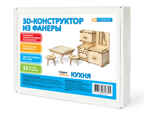 Конструктор из фанеры Кухня мини, производитель IQ FORMAT (АйКью Формат), ISBN 462-7-13065-830-5, № 1