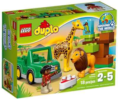 LEGO Duplo 10802 Вокруг света: Африка, производитель LEGO (ЛЕГО), ISBN 570-2-01559-789-0№ 2
