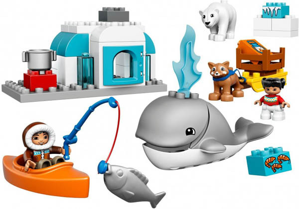 LEGO Duplo 10803 Вокруг света: Арктика, производитель LEGO (ЛЕГО), ISBN 570-2-01559-790-6, № 1