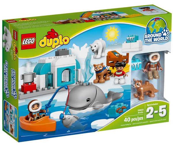 LEGO Duplo 10803 Вокруг света: Арктика, производитель LEGO (ЛЕГО), ISBN 570-2-01559-790-6, № 4