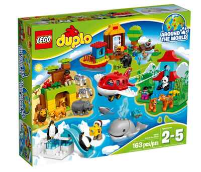 LEGO Duplo 10805 Вокруг света: В мире животных, производитель LEGO (ЛЕГО), ISBN 570-2-01559-792-0№ 7