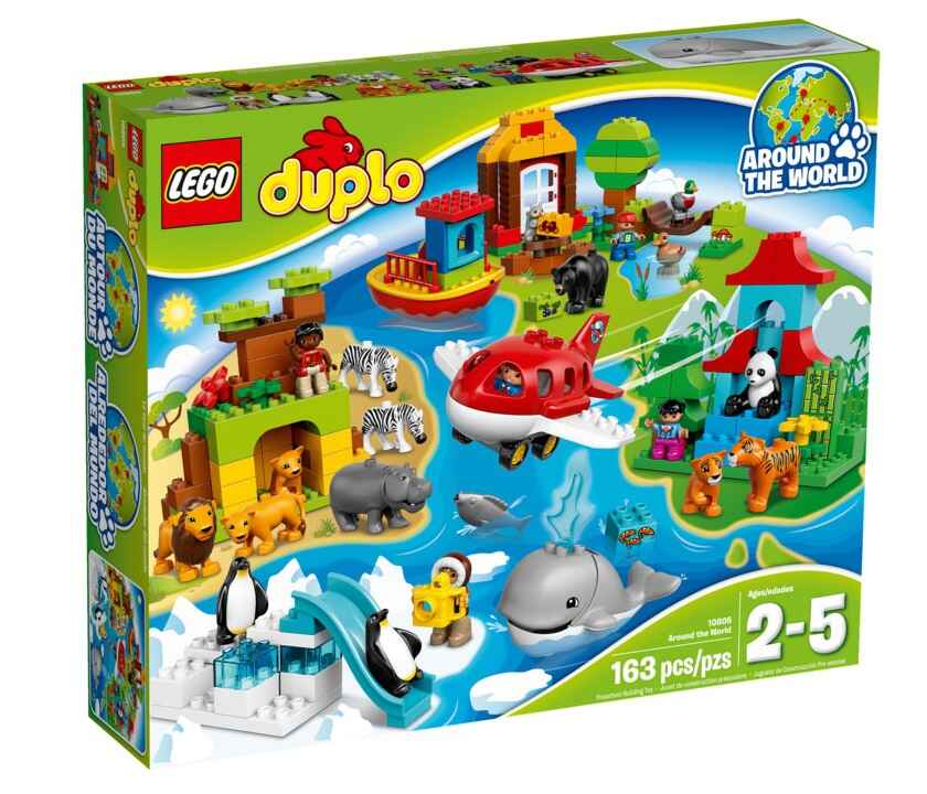 LEGO Duplo 10805 Вокруг света: В мире животных, производитель LEGO (ЛЕГО), ISBN 570-2-01559-792-0, № 7