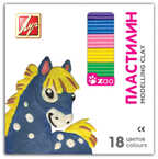 ЛУЧ Пластилин Zoo Мини 18 цветов, арт. 20С 1358-08, производитель Луч, ISBN 460-1-18500-897-1, № 1