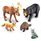 Игровой набор Животные леса 5 элементов, арт. LER0787, производитель Learning Resources, ISBN 76-5-02380-787-5, № 6
